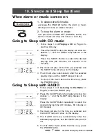 Preview for 13 page of Durabrand CDR-1902 Operating Instructions Manual