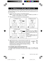 Preview for 10 page of Durabrand CDR-1907 Operating Instructions Manual