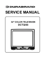 Durabrand DCT3203 Service Manual preview