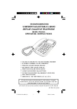 Durabrand H-5560 Operating Instructions Manual preview