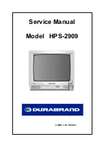 Durabrand HPS-2909 Service Manual предпросмотр