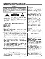 Preview for 2 page of Durabrand HT-400 Owner'S Manual