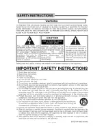 Preview for 2 page of Durabrand PDV-709 Instruction Manual