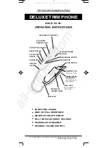 Durabrand PH-301 Operating Instructions Manual предпросмотр