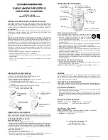 Preview for 2 page of Durabrand PR-355 Operating Instructions