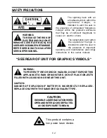 Предварительный просмотр 2 страницы Durabrand PVS6081G Owner'S Manual