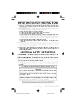 Preview for 3 page of Durabrand SL-515 Operating Instructions Manual