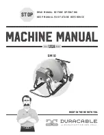 Duracable DM10 Machine Manual preview