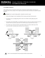 Preview for 9 page of Duracell D1500-M4 Installation Manual