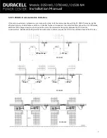 Preview for 10 page of Duracell D1500-M4 Installation Manual