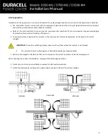 Preview for 11 page of Duracell D1500-M4 Installation Manual