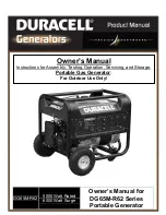 Duracell DG65M-R62 Series Owner'S Manual preview