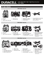 Preview for 1 page of Duracell DR1000INV User Manual