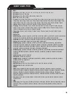 Preview for 18 page of Duracell DRAC5101 Model Compartibility Manual