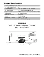 Предварительный просмотр 5 страницы Duracell DRACU90S User Manual