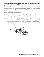 Предварительный просмотр 9 страницы Duracell DRACU90S User Manual