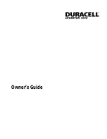 Предварительный просмотр 2 страницы Duracell inverter 1000 Owner'S Manual