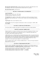 Preview for 4 page of Duracell MN 9100 Material Safety Data Sheet