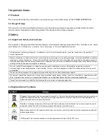 Preview for 3 page of Duracell PC-PRO-WIFI User Manual