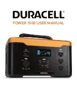 Duracell POWER 1000 User Manual preview