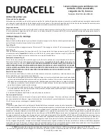 Preview for 2 page of Duracell RS21Mh-K8-ORB-10 Assembly And Installation Instructions