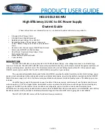 DuraComm HE1U-5012-BC-MU Product User Manual preview