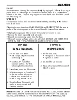 Preview for 7 page of Duracraft Baby's Breath DH-712 Series Owner'S Manual