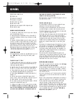 Preview for 22 page of Duracraft DD-1010ME Instruction Manual