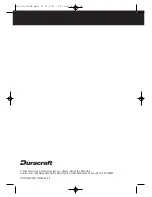 Preview for 86 page of Duracraft DD-1010ME Instruction Manual