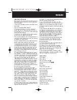 Preview for 7 page of Duracraft DD-TEC10E Instruction Manual