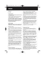 Preview for 8 page of Duracraft DD-TEC10E Instruction Manual