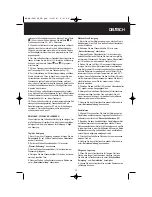 Preview for 13 page of Duracraft DD-TEC10E Instruction Manual