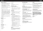 Preview for 4 page of Duracraft DD-TEC16E Operating Instructions Manual