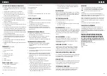 Preview for 22 page of Duracraft DD-TEC16E Operating Instructions Manual