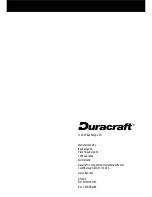 Предварительный просмотр 21 страницы Duracraft DF130E Series User Instructions