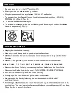 Preview for 3 page of Duracraft DFT-218W Owner'S Manual