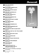 Duracraft DS-640E User Instructions preview