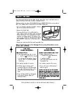 Preview for 7 page of Duracraft DWM-250 Series Owner'S Manual