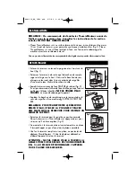 Preview for 14 page of Duracraft DWM-250 Series Owner'S Manual