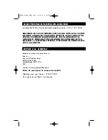 Preview for 19 page of Duracraft DWM-250 Series Owner'S Manual