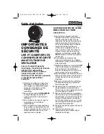 Предварительный просмотр 4 страницы Duracraft KidzKolorz DFP-163 Series Owner'S Manual