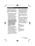 Предварительный просмотр 6 страницы Duracraft KidzKolorz DFP-163 Series Owner'S Manual