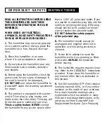 Preview for 2 page of Duracraft NATURAL COOL MOISTURE DH-821 Owner'S Manual