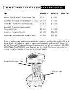 Preview for 10 page of Duracraft NATURAL COOL MOISTURE DH-821 Owner'S Manual