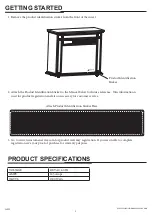 Preview for 2 page of Duraflame 23II800GRA Manual