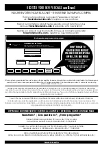 Preview for 2 page of Duraflame 24WM6549 Manual