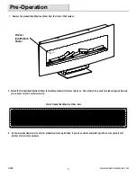 Предварительный просмотр 5 страницы Duraflame 48HF201CGT Instructions Manual