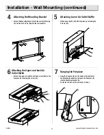 Предварительный просмотр 11 страницы Duraflame 48HF201CGT Instructions Manual