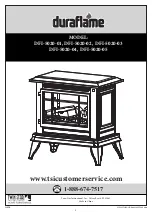 Preview for 1 page of Duraflame DFI-5020-01 Manual