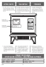 Preview for 2 page of Duraflame DFI-550-39 Manual